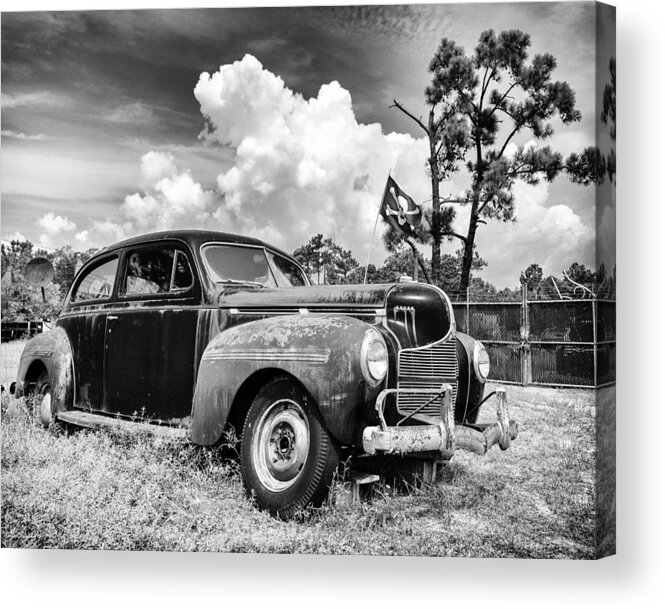 Dodge Acrylic Print featuring the photograph Pirate Dodge by Alan Raasch