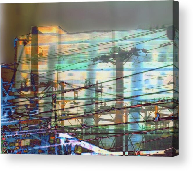 Electric Acrylic Print featuring the photograph Power 1 by Ann Tracy