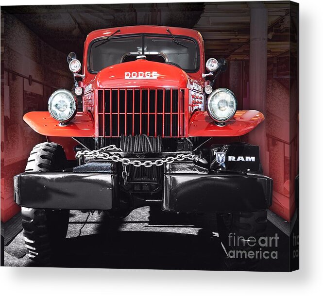 Power Wagon Acrylic Print featuring the photograph Power Wagon by Anthony Ellis