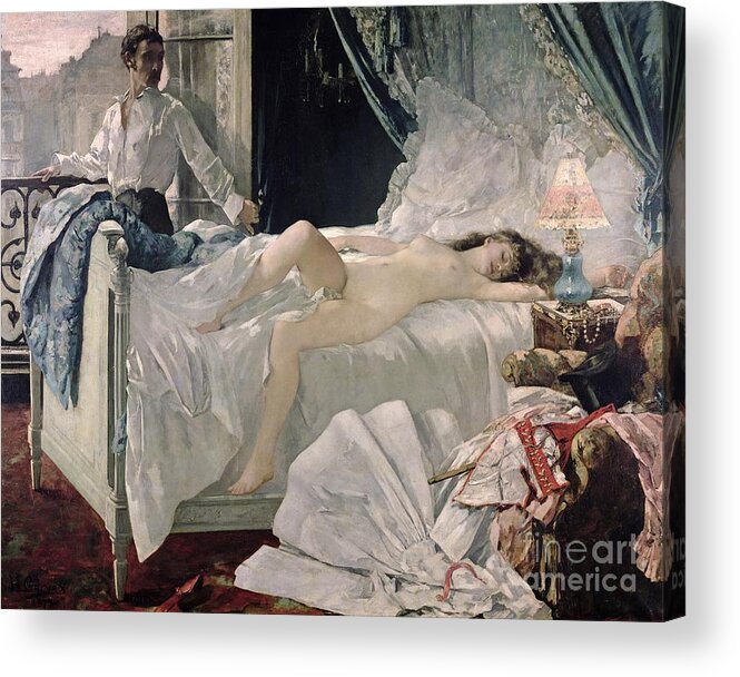 Gervex Acrylic Print featuring the painting Rolla by Henri Gervex