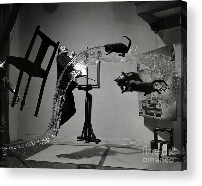 Western Art Acrylic Print featuring the photograph Salvador Dali by Science Source