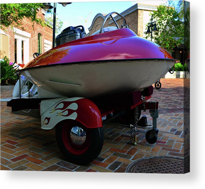 Saucer Boat Acrylic Print featuring the photograph Saucer boat by David Lee Thompson