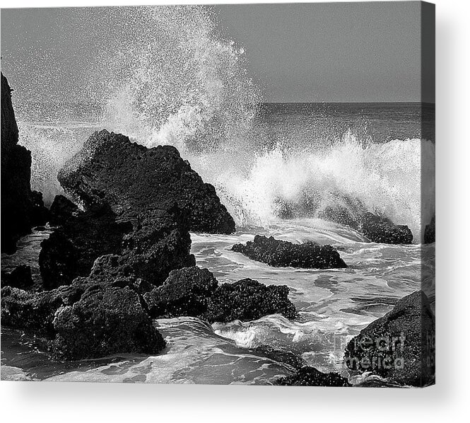 Sea Acrylic Print featuring the photograph Sea Crush by Tom Griffithe