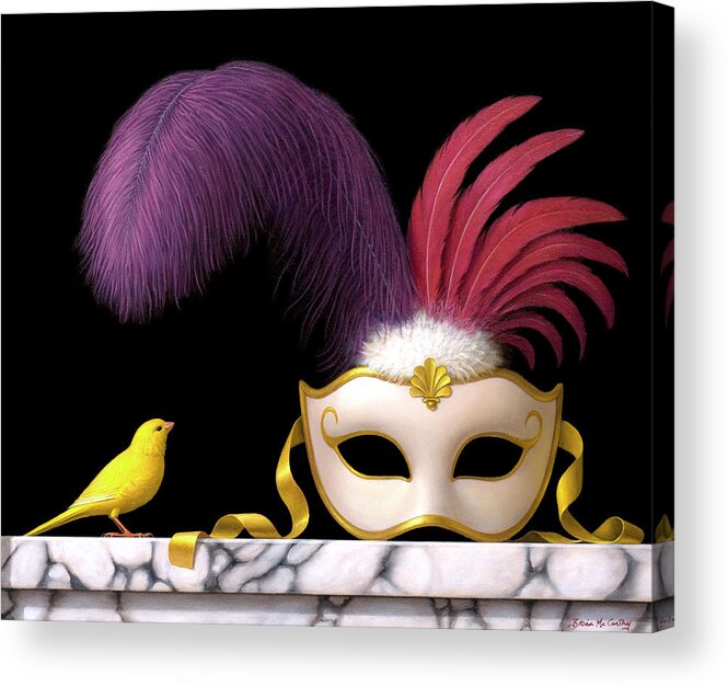 Still Life Acrylic Print featuring the painting Soiree by Brian McCarthy