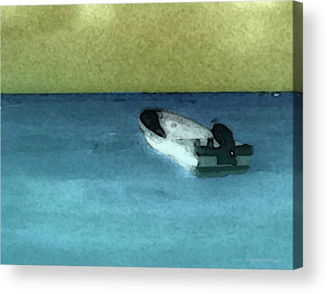 Boat Acrylic Print featuring the photograph Solo by Coke Mattingly