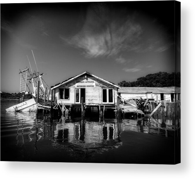 Closed Acrylic Print featuring the photograph Sunken Dream by Alan Raasch