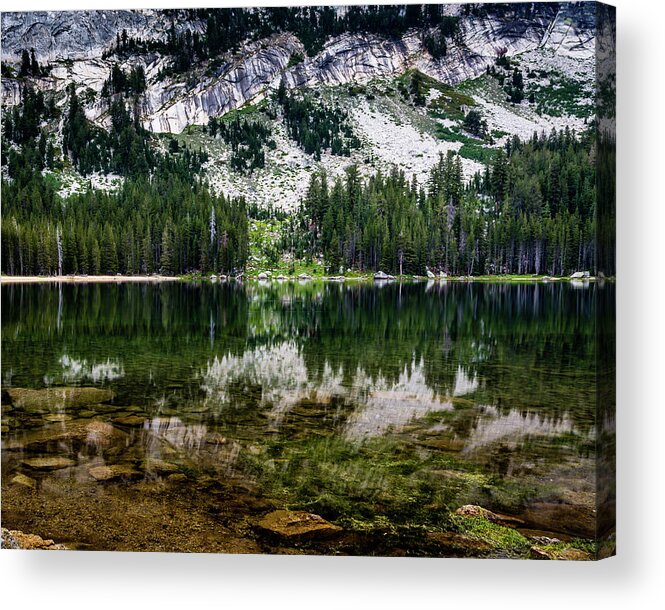 Landscape Acrylic Print featuring the photograph Tenaya Lake by Gary Migues