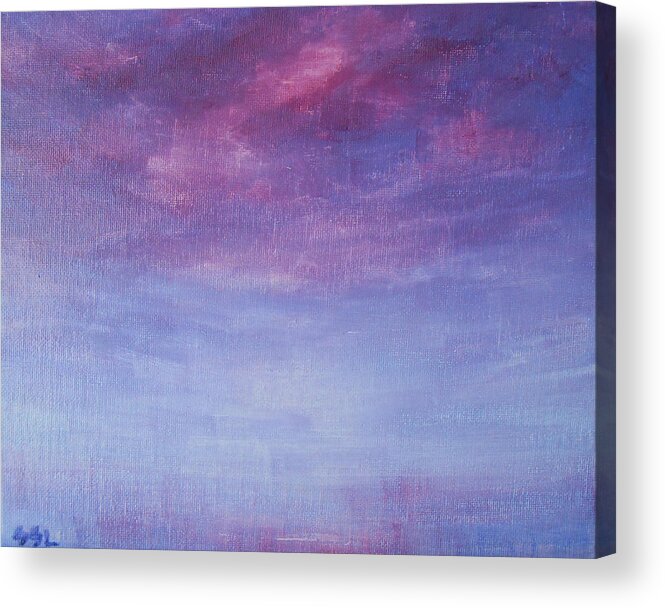 Abstract Acrylic Print featuring the painting The Promise by Jane See