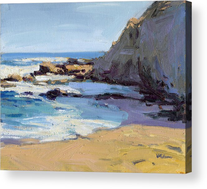 South Acrylic Print featuring the painting Time to Relax by Konnie Kim