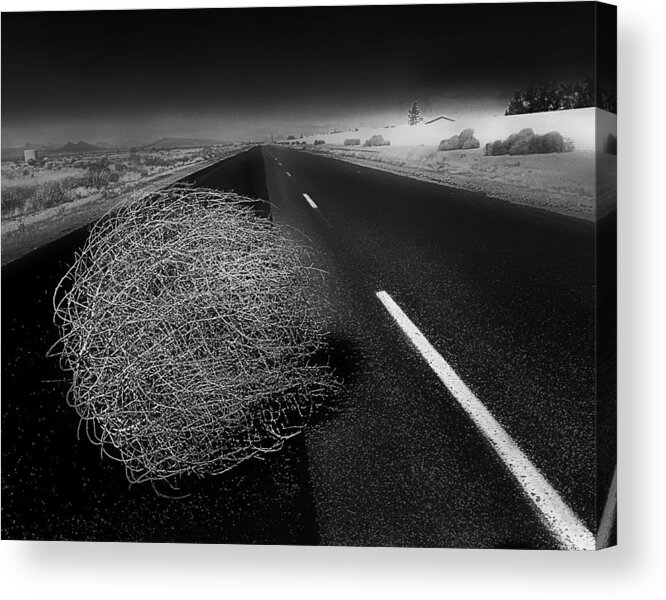 Tumbleweed Acrylic Print featuring the photograph Tumbleweed by Jim Painter