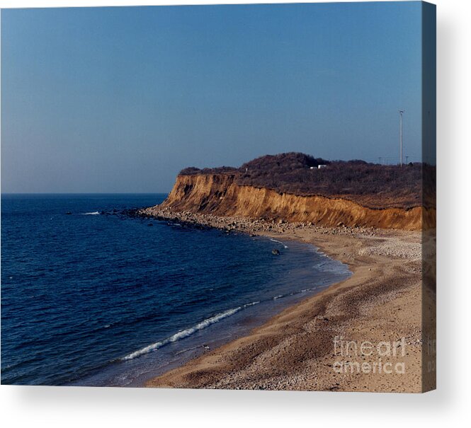 Landscape Acrylic Print featuring the digital art Turtle Bay by Jack Ader