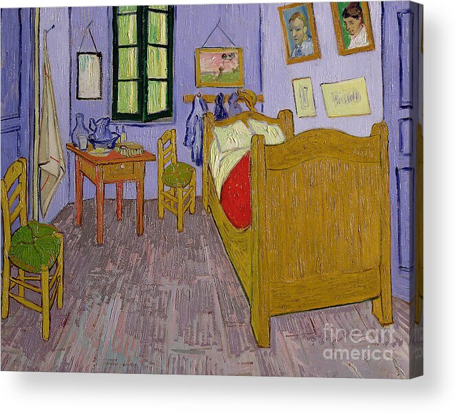 Van Goghs Bedroom At Arles Acrylic Print By Vincent Van Gogh,Apartment Therapy Small Spaces Contest