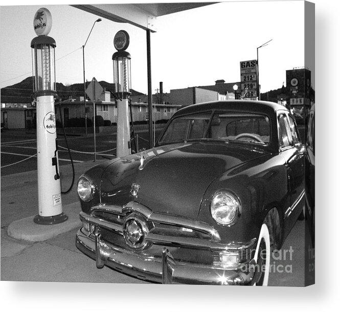 Vintage Car Acrylic Print featuring the photograph Vintage Ford by Rebecca Margraf