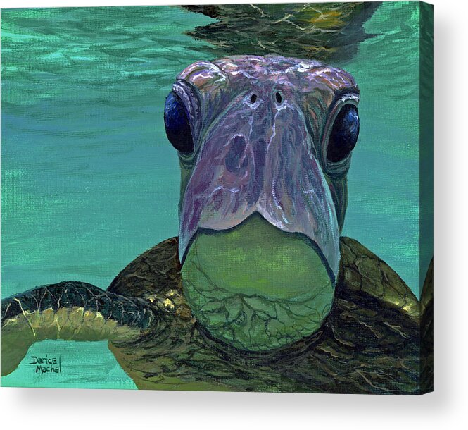 Animal Acrylic Print featuring the painting Who Me? by Darice Machel McGuire