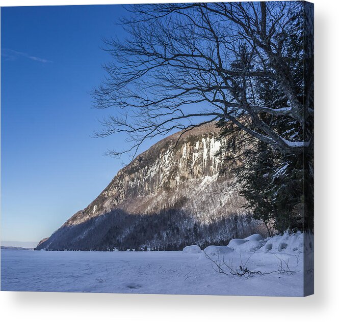 Winter Acrylic Print featuring the photograph Winter at Willoughby by Tim Kirchoff