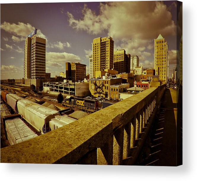 Birmingham Acrylic Print featuring the photograph Workday by Just Birmingham