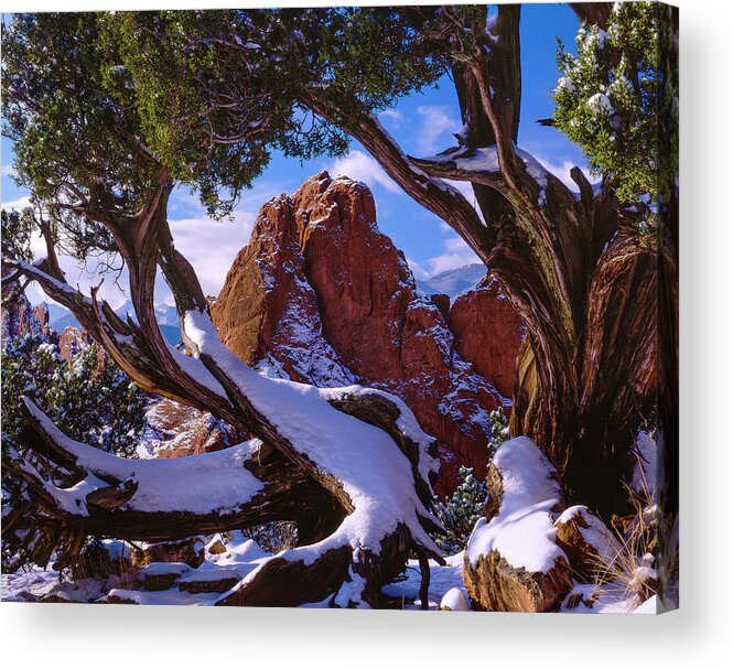Framed By Nature Acrylic Print featuring the photograph Framed By Nature #1 by Bill Sherrell
