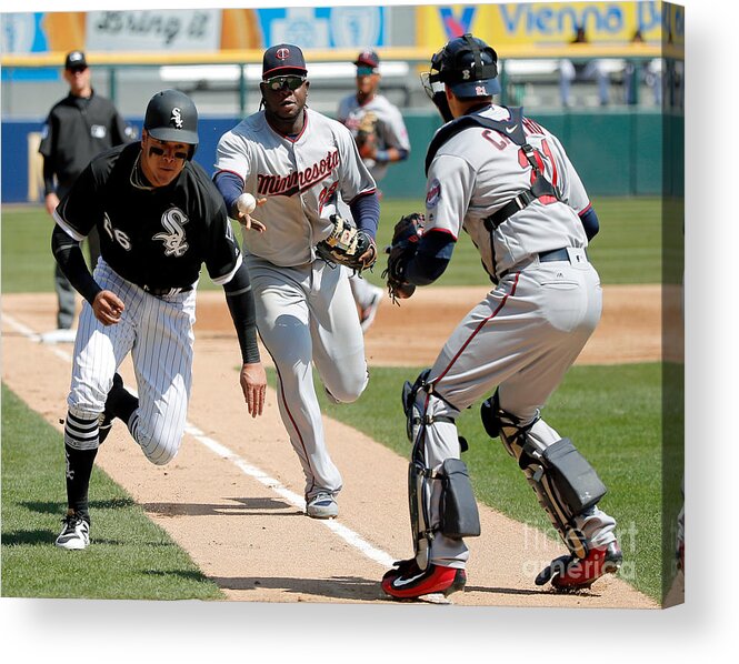 Second Inning Acrylic Print featuring the photograph Minnesota Twins V Chicago White Sox by Jon Durr