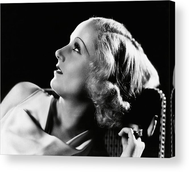 Carole Lombard Acrylic Print featuring the photograph Carole Lombard . #3 by Album