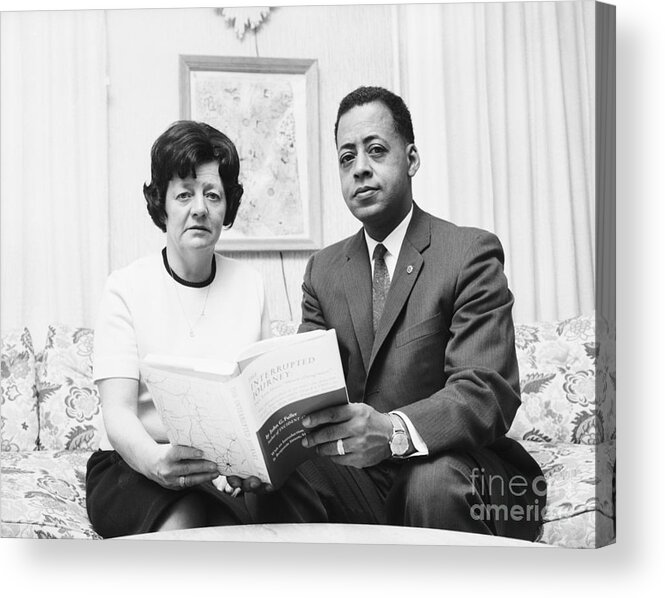 People Acrylic Print featuring the photograph Betty And Barney Hill by Bettmann