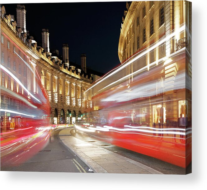 Bus Acrylic Print featuring the photograph Bus Pass by Nicholas Blackwell