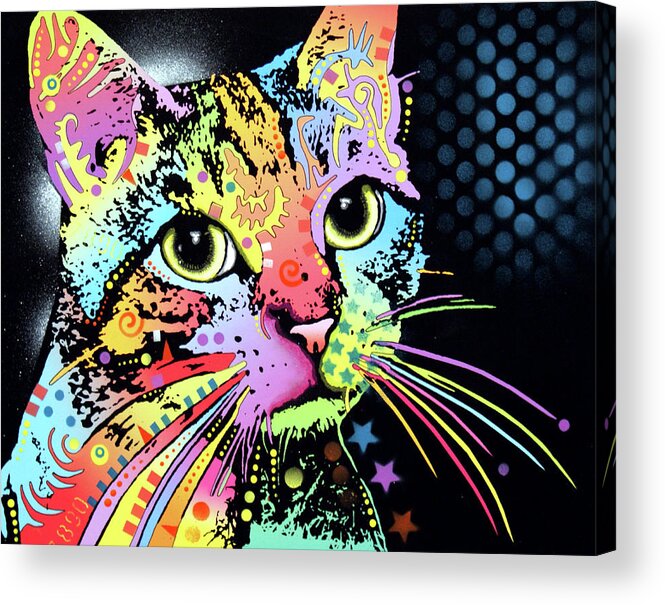 Catillac New Acrylic Print featuring the mixed media Catillac New by Dean Russo