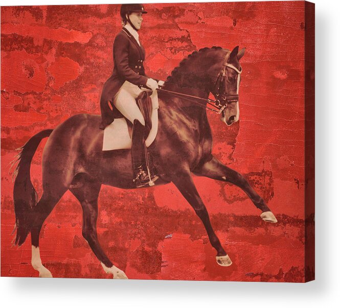 Art Acrylic Print featuring the photograph Change Of Lead Artwork by Dressage Design
