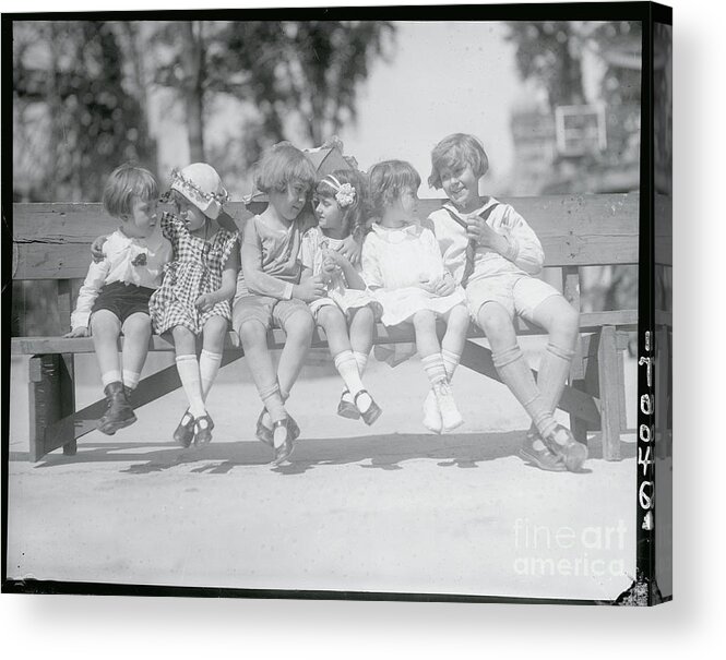 Child Acrylic Print featuring the photograph Child Actors by Bettmann