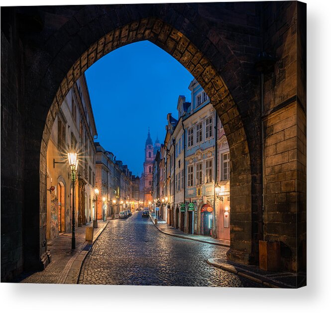 City Acrylic Print featuring the photograph Classic Prague by Sergiy Melnychenko