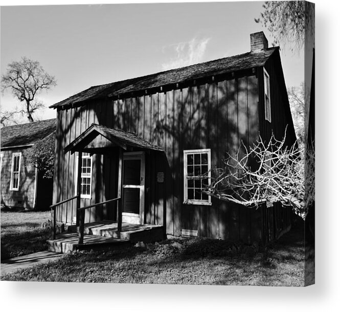 Architecture Acrylic Print featuring the photograph Cramer House 1863 #1 by Brett Harvey