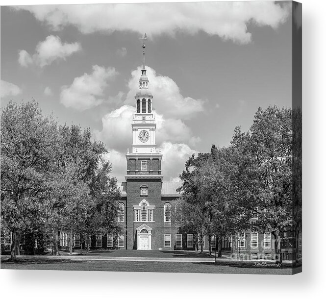 Dartmouth College Acrylic Print featuring the photograph Dartmouth College Baker Library horizontal by University Icons