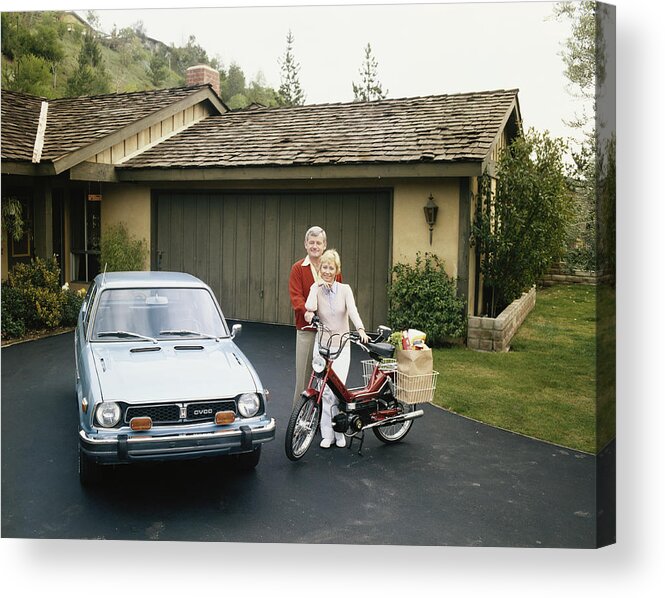 1980-1989 Acrylic Print featuring the photograph Honda Owners by Tom Kelley Archive