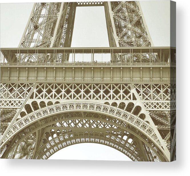 1887 Acrylic Print featuring the photograph La Tour Eiffel by JAMART Photography