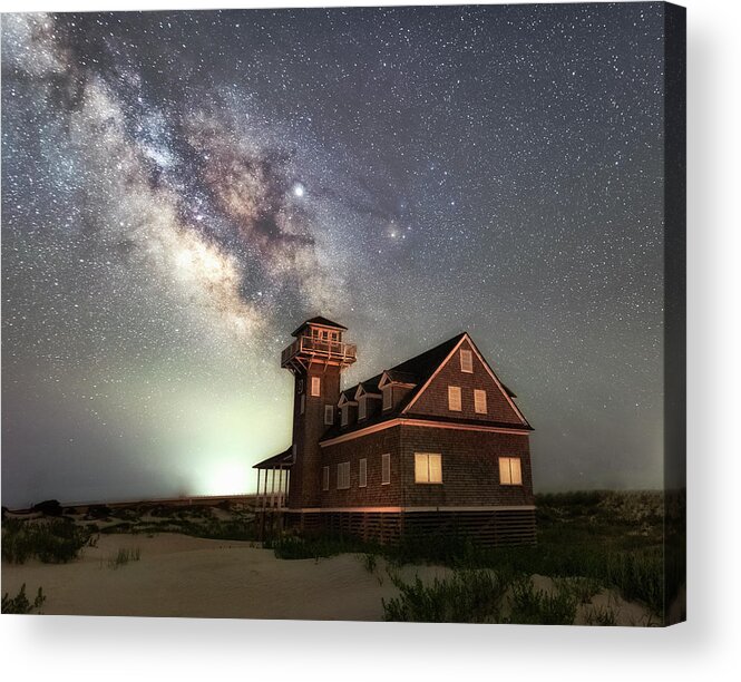 Life Under The Stars Acrylic Print featuring the photograph Life Under the Stars by Russell Pugh