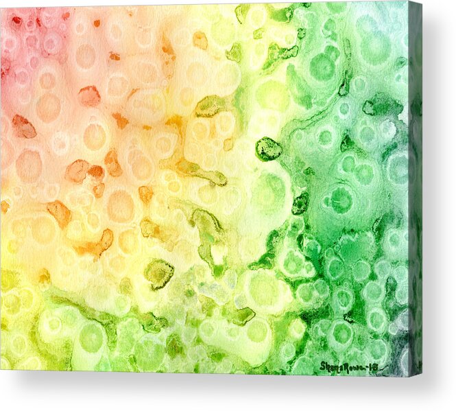 Element Acrylic Print featuring the painting Light by Shana Rowe Jackson