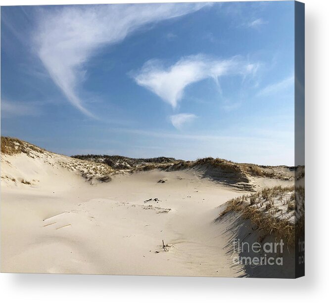 Love Is In The Air Acrylic Print featuring the photograph Love is in the Air by Michelle Constantine