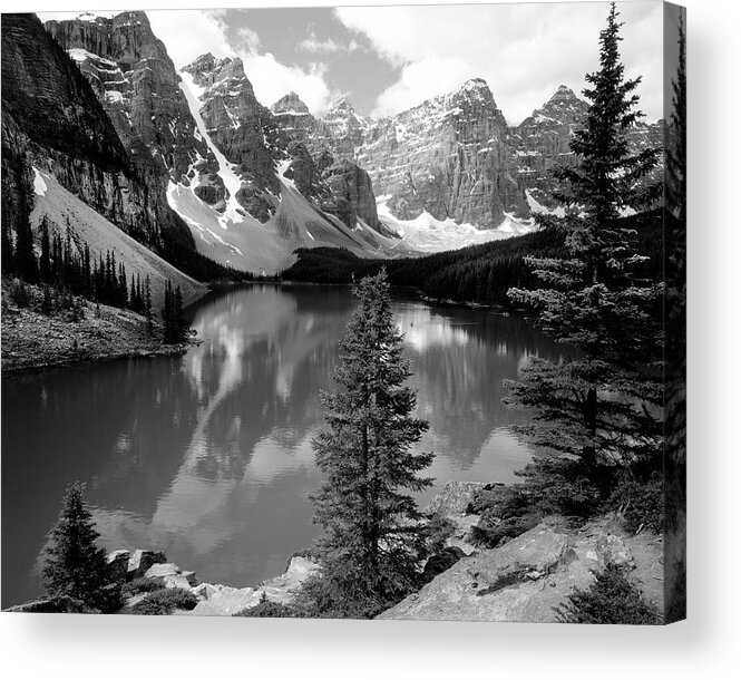 Moraine Lake Acrylic Print featuring the photograph Moraine Lake, Canadian Rockies, Canada 94 by Monte Nagler