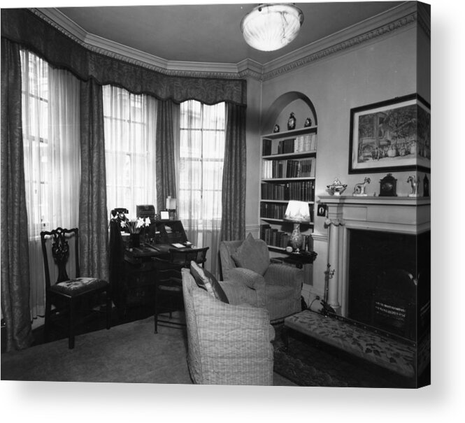 1930-1939 Acrylic Print featuring the photograph Morning Room by Sasha