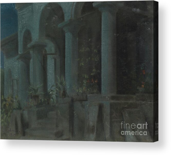 Symbolism Acrylic Print featuring the drawing Nocturne by Heritage Images