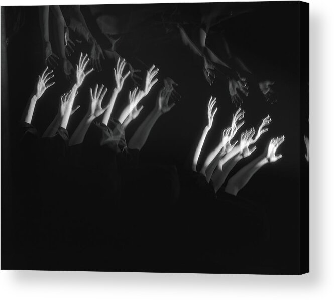 Human Arm Acrylic Print featuring the photograph Outstretched Arms by H. Armstrong Roberts