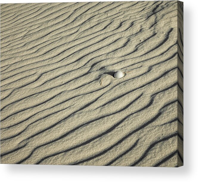 Golf Acrylic Print featuring the photograph Sand Trap by James Barber