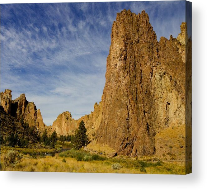 Smith Acrylic Print featuring the photograph Smith Rock State Park by Todd Kreuter