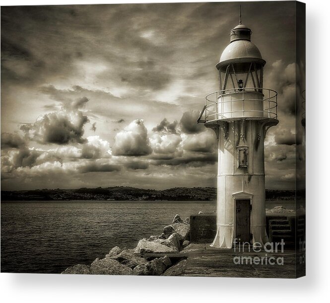 Nag005466 Acrylic Print featuring the photograph The Lighthouse by Edmund Nagele FRPS