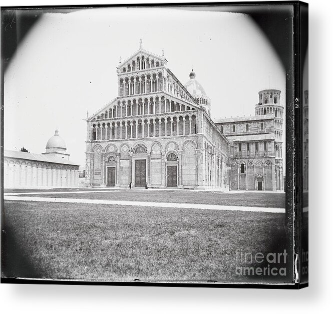 Lifestyles Acrylic Print featuring the photograph View Of Duomo At Pisa by Bettmann