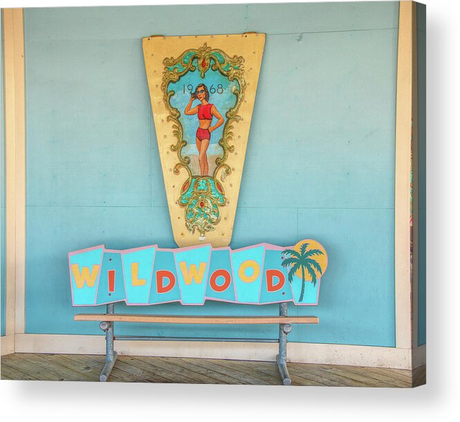 Wildwood Acrylic Print featuring the photograph Wildwood Days by Kristia Adams