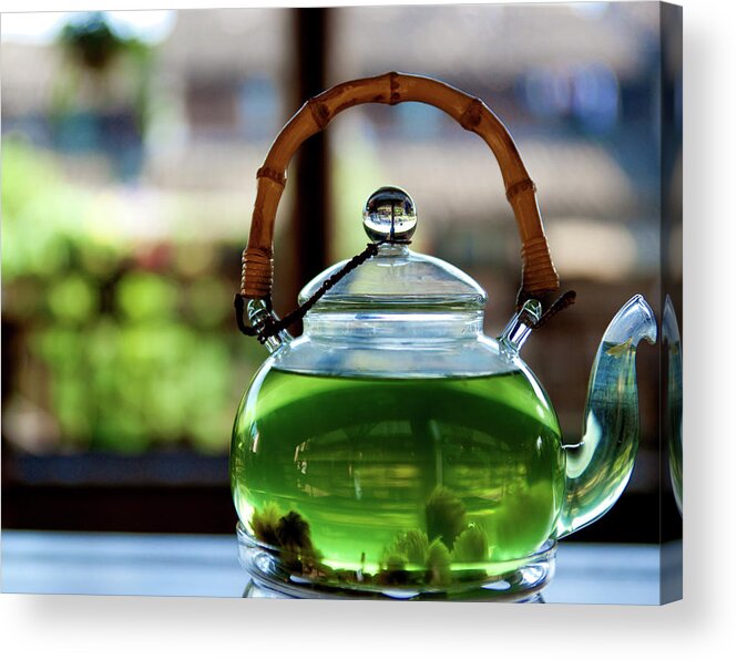 Handle Acrylic Print featuring the photograph Wuzhen In Teapot by By Ross Alan Pollack, Hong Kong