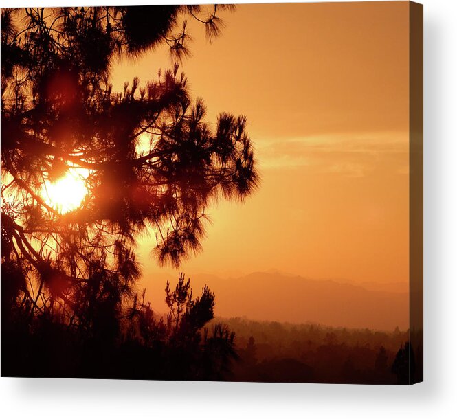 Luck Acrylic Print featuring the photograph Lucky Sunset by Andrew Lawrence