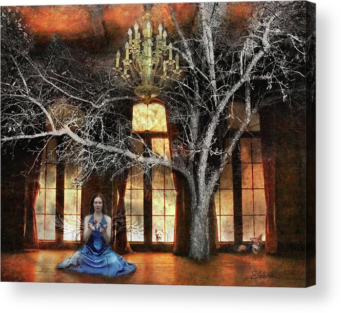 Sharaabel Acrylic Print featuring the photograph Hidden World by Shara Abel