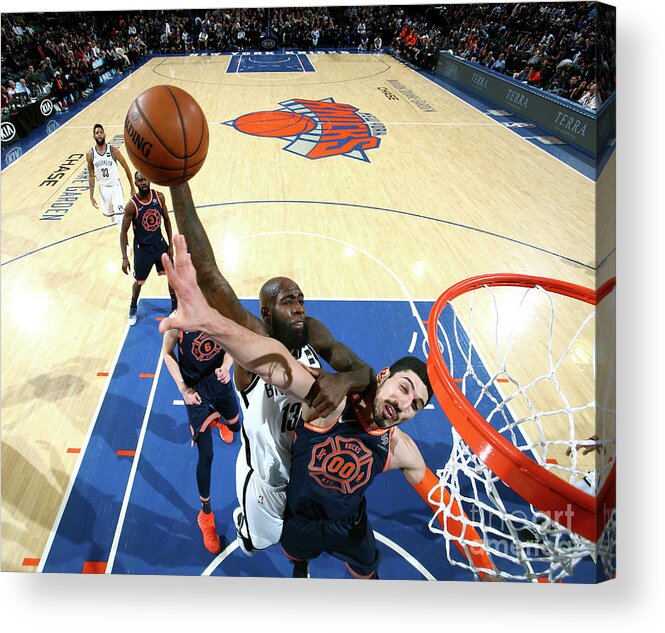 Quincy Acy Acrylic Print featuring the photograph Quincy Acy by Nathaniel S. Butler