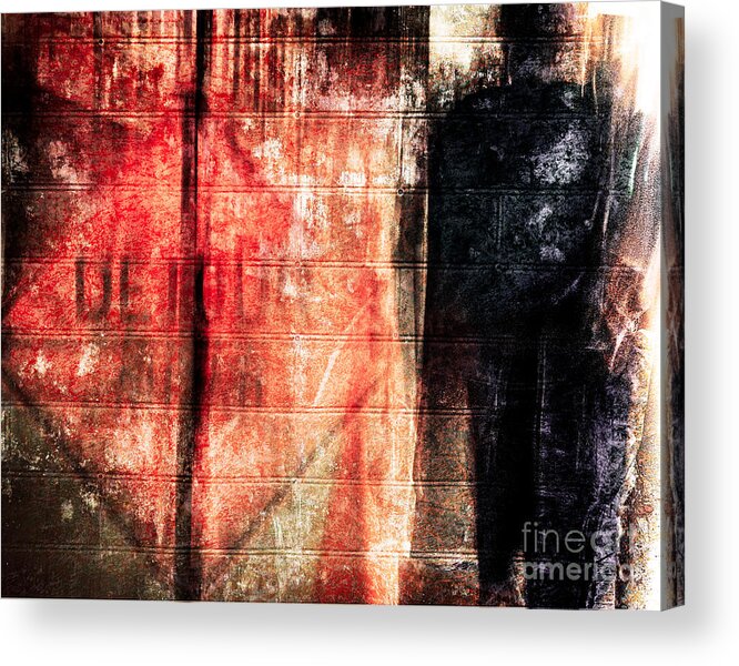 Abstract Acrylic Print featuring the photograph Sometimes Life Gives You a Detour #2 by Dutch Bieber
